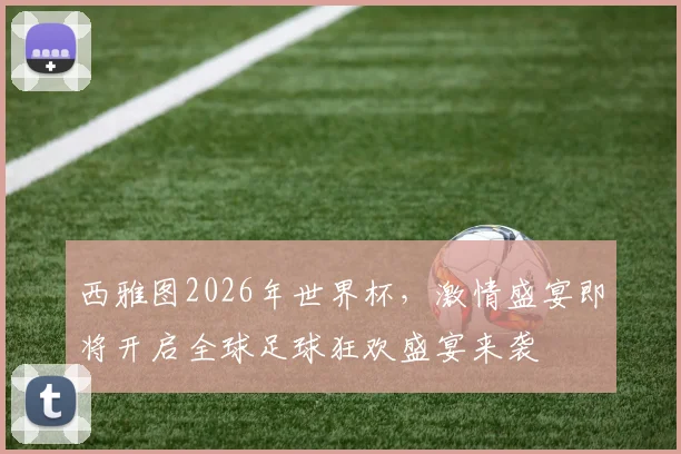 西雅图2026年世界杯，激情盛宴即将开启全球足球狂欢盛宴来袭