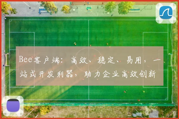 Bee客户端：高效、稳定、易用，一站式开发利器，助力企业高效创新，三重优势，值得信赖，